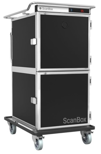 Wózek grzewczy Scanbox GN 2/1, 6+6 półek