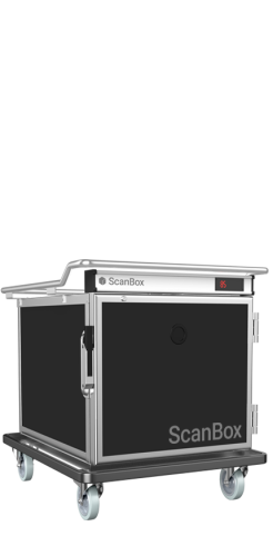 Wózek grzewczy Scanbox GN 2/1, 5 półek