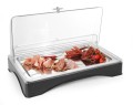 Taca chłodząca GN 1/1  zawiera element chłodzący, 555x357x(H)175mm