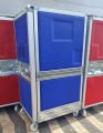 Kontener Izotermiczny TBX725 na kołach, wew 60x80x140;