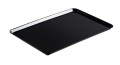 Taca z melaminy czarna 4-rantowa 60x40 cm Thermohauser 43895