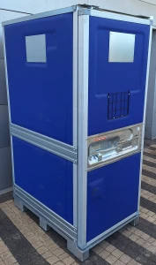 Kontener Izotermiczny TBX1070 na stopach 