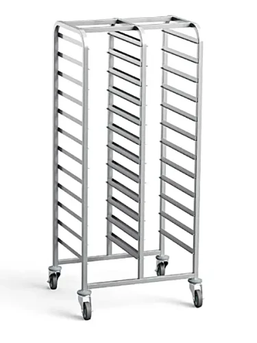 Wózek do transportu tac GN 1/1 podwójny 2x10 poziomów (zdjęcie poglądowe)