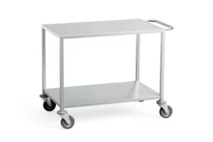 Wózek transportowy  2 półkowy stal nierdzewna