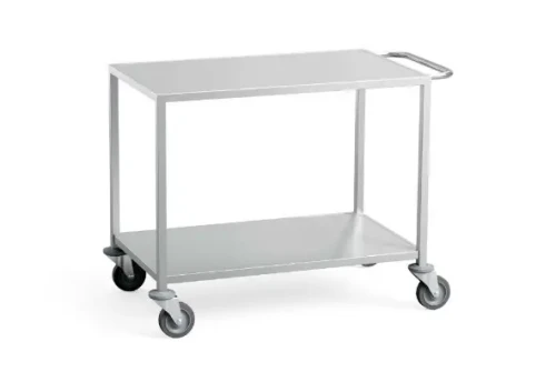 Wózek transportowy 2 półkowy stal nierdzewna