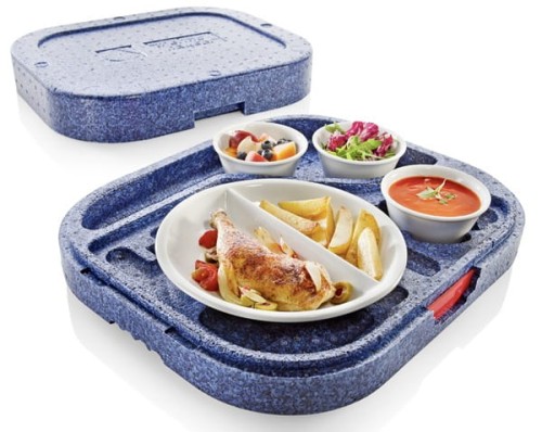 Taca termoizolacyjna do posiłków Dinner Champion okrągła